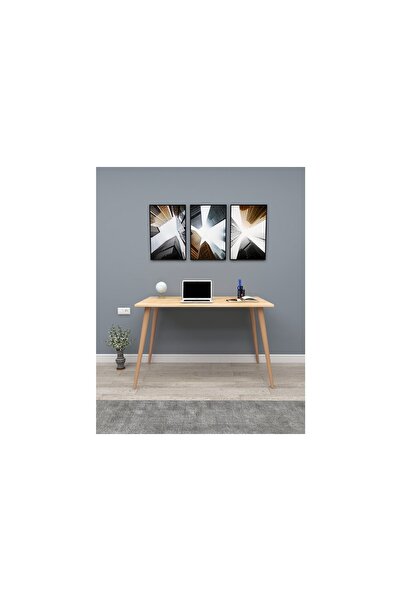 Vivense WOODFACE RİXY DOĞAL AHŞAP ÇALIŞMA MASASI, 115X55 CM, NATUREL