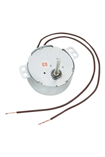 Powermaster 220v 15r/mıt Dc Şömine Motoru [motor Saplaması 3,9 Mm]