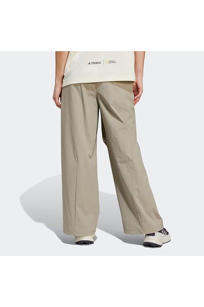 adidas Women's Terrex Outdoor Pants - Aeroready Beige Jd5846