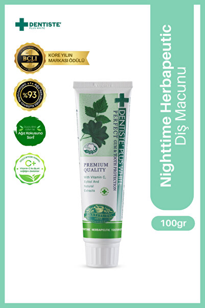 Dentiste Plus Dentıste Nıghttıme Herbapeutic Diş Macunu Ağız Kokusu Önleyici 100 ml