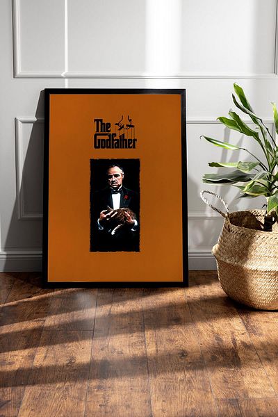 Saturn Pictură înrămată The Godfather - Pictură poster film The Godfather