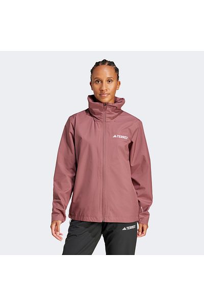 adidas Multi Essentials 2L Women's Burgundy Raincoat