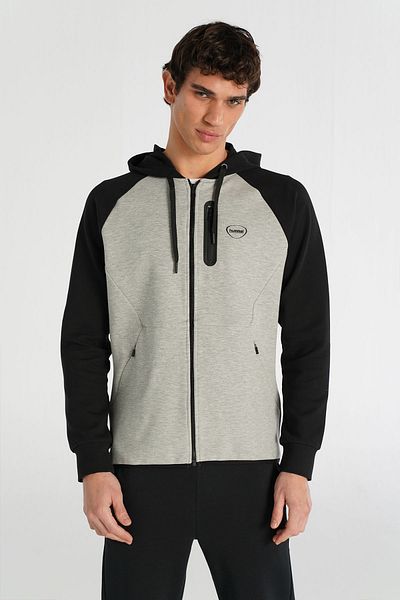 hummel Ανδρικό μπουφάν Nova Zip Hoodie με φερμουάρ