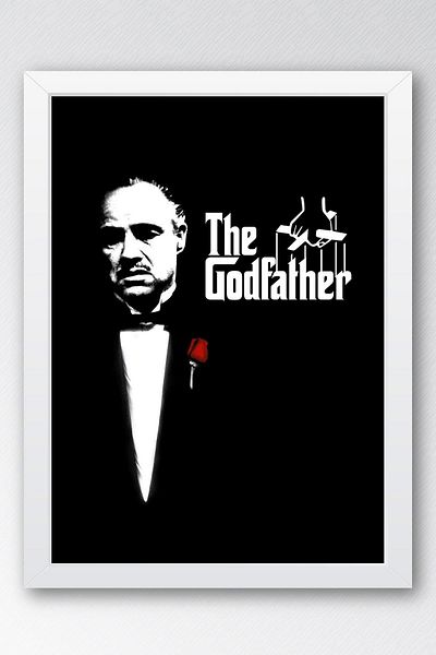 Saturn Pictură înrămată The Godfather - Pictură poster film The Godfather