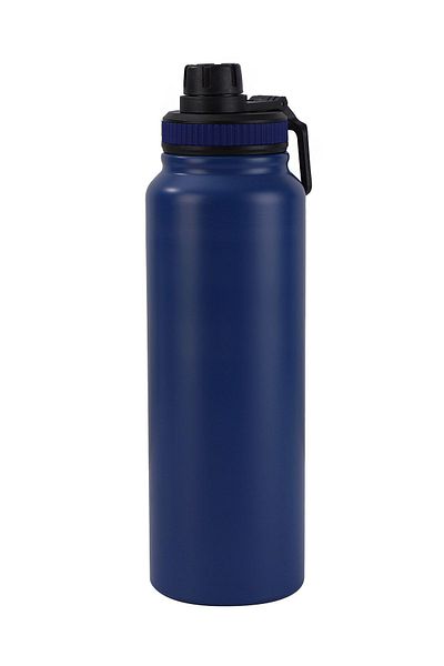 Weather Forecast 316 L Steel Blue 1000 ml Camping Picnic Thermos Thermos with Holder Cin855Mv