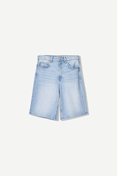 Bershka Bol denim bermuda şort