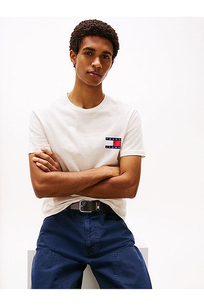 Tommy Hilfiger Tjm Slim Essential Flag Tee Ext
