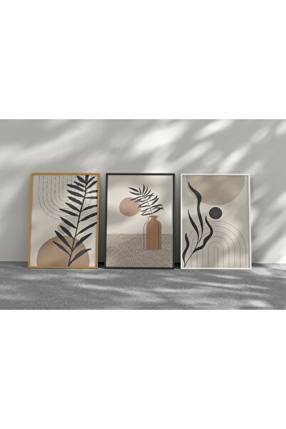 Vivense COFFEE TREES ÜÇLÜ ÇERÇEVELİ TABLO