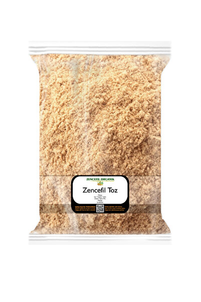 Zencefil Organik 100 Gr. Taze Öğütülmüş Zencefil Tozu