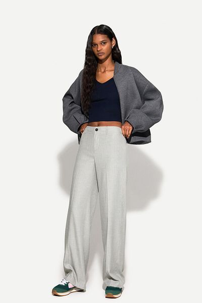 Bershka Wide-leg trousers