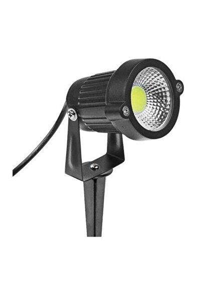 Genel Markalar 7watt Led Kazıklı Çim Ve Bahçe Armatürü Yeşil Işık