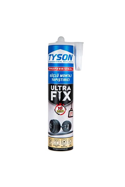 TYSON Ultrafix Güçlü Montaj ve Korniş Yapıştırıcısı 290 Ml Beyaz