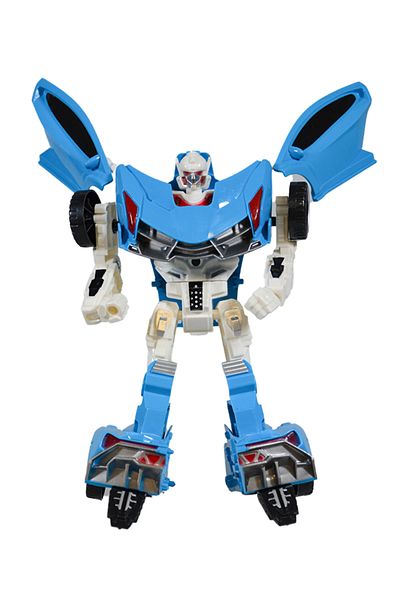 CToys المحارب الروبوت الشجاع للتشوه الأزرق HF9389AB