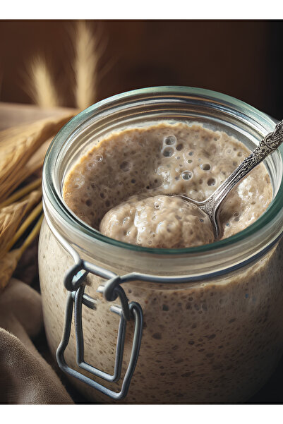 Sevinçli Doğa Ekşi Maya 27 Yıllık 100 gr (TAM BUĞDAY EKŞİ MAYASI)