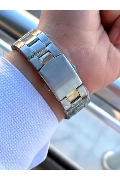 Coliseum Çelik Kordon Takvimli Kadran Kutulu Seri Erkek Kol Saati FT.CLS.E8743.L