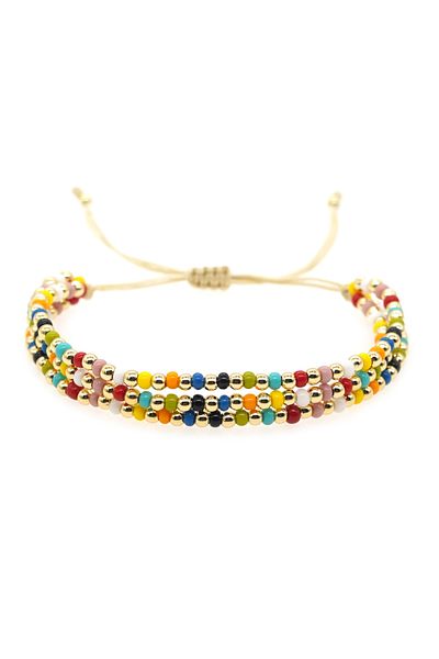 Choice JS-B23062002A Go2Boho Bracelet None Bohemia Lace Up Fashion Glass Guangdong Bracelets Bracelets For