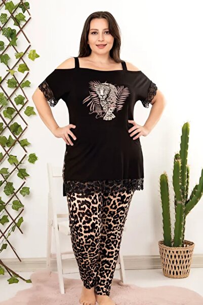 Viselya Σετ πιτζάμας plus size