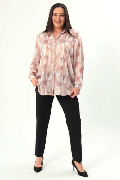 Metpoint Trend42Plus Large Size Digital Printed Large Size Mink Shirt