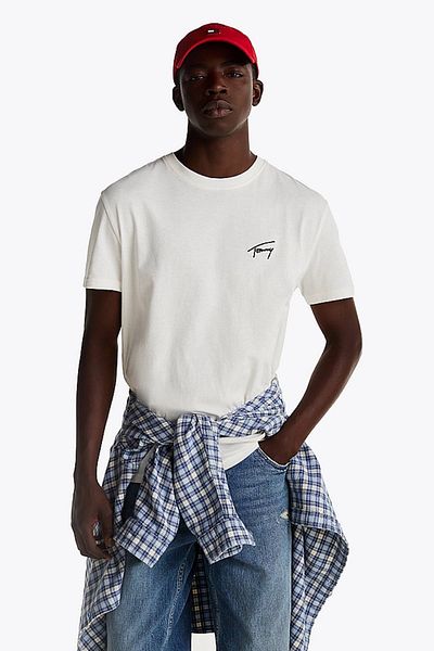 Tommy Jeans Men's T-Shirt-Dm0Dm21140