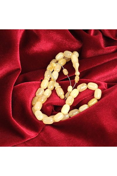 LapisDo Ottoman Miskevi Habbe Capsule Cut 7.5X11.5Mm Rosary
