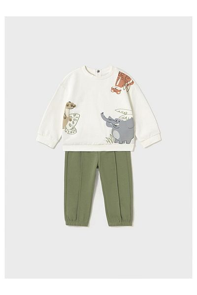 MAYORAL 1-4 Years Green Set - Green