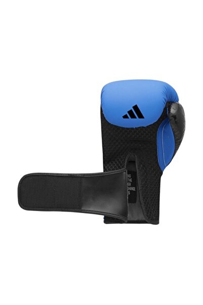 adidas ADIC50TG Combat 50 Boks Eldiveni Mavi Mat Suni Deri Kick Boks Eldiveni
