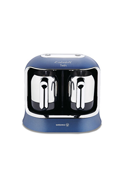 KORKMAZ A861-03 Twin Kahve Makinesi Azura