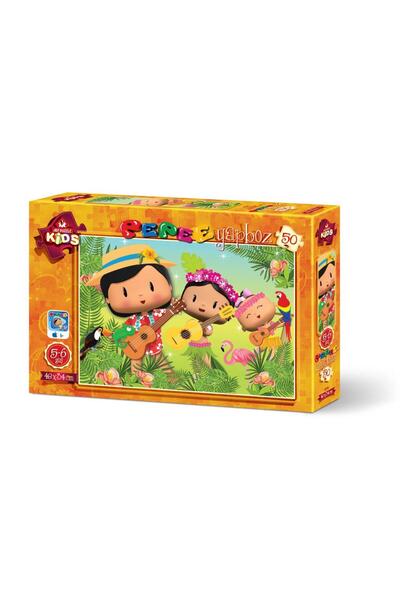 Art Puzzle Art Çocuk Puzzle Pepee'nin Orman Müzikali 50 Parça Puzzle