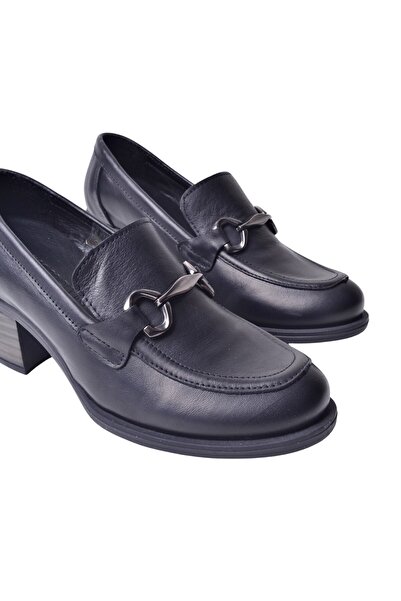 Mammamia Kadın Deri Topuklu Ayakkabı D25YA-3325