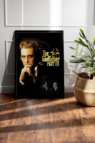 Saturn The Godfather 3 Pictură înrămare - Poster filmul Tatălui