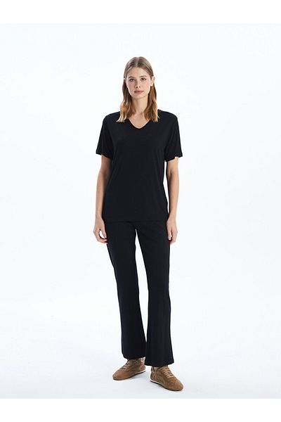 LC Waikiki Tricou de damă cu decolteu în V New Season - S5AG34Z8