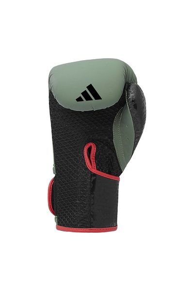 adidas Adic50Tg Combat 50 Boxing Gloves Khaki Matte Artificial Leather Kick Boxing Gloves