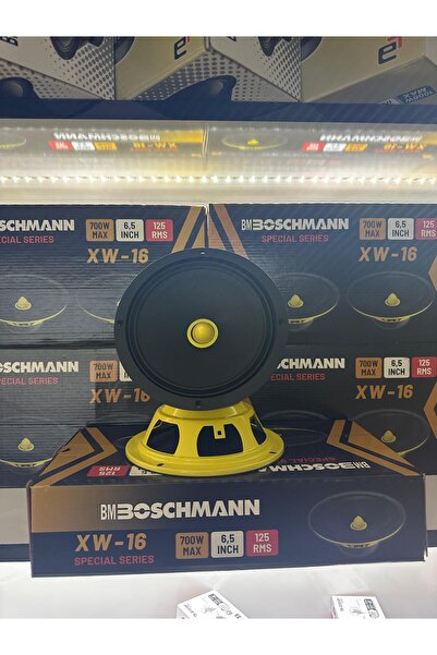 BLACK SOUND BLACKSOUND BOSCHMANN ADS AUDİO 16 CM KURŞUN GÖBEK 700W MİDRANGE