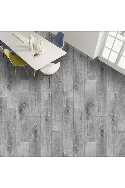Bigaimaj Αυτοκόλλητο Λαμπραστικό 60cm X 100cm Φύλλο μοτίβο ξύλου παρκέ