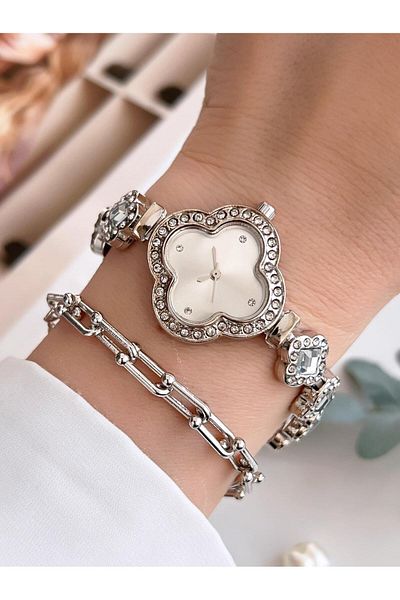 Coliseum   Vintage Series Full Stone Women's Wristwatch & Bracelet