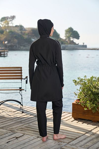Estiva Water Repellent Parachute Fabric Test Swimsuit