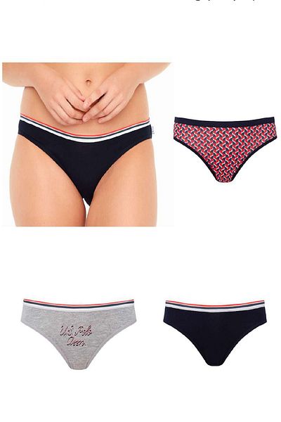 U.S. Polo Assn. 66315 3 Piece Slip-mix