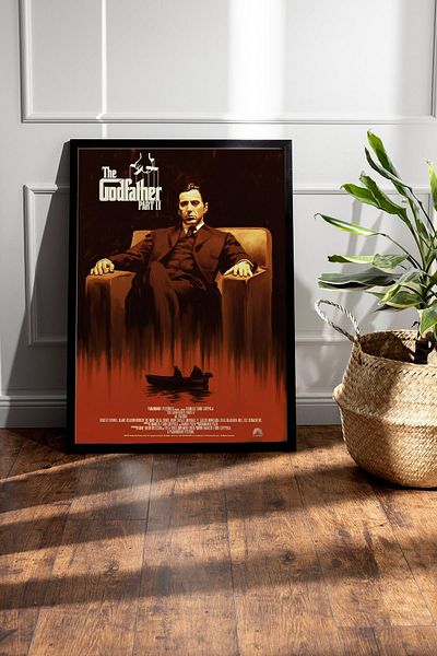 Saturn Pictură înrămată The Godfather - Pictură poster film The Godfather