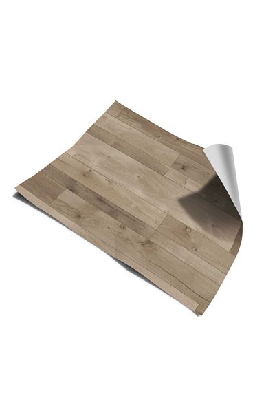 Bigaimaj Αυτοκόλλητο Λαμπραστικό 60cm X 100cm Φύλλο μοτίβο ξύλου παρκέ