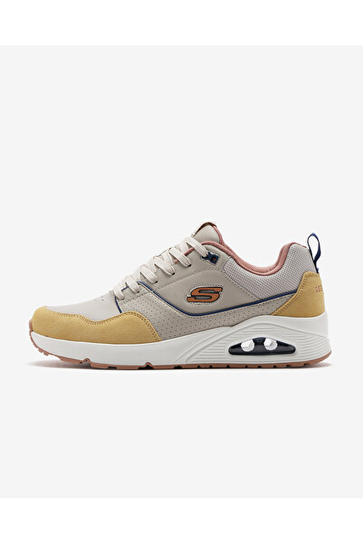 SKECHERS UNO - RETRO ONE Erkek Bej Sneakers 183020 NTYL