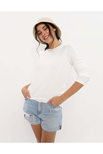 AMERICAN EAGLE AE Plush Long-Sleeve Tee