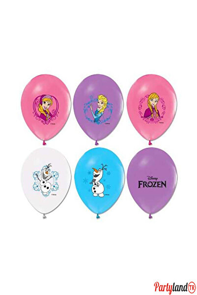 Frozen Temalı Baskılı Balon 8 Adet