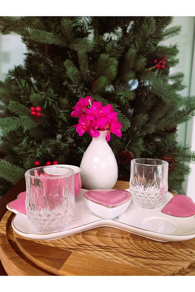 Madame Coco Audrey Set of 4 Short Liquor Glasses 85 ml