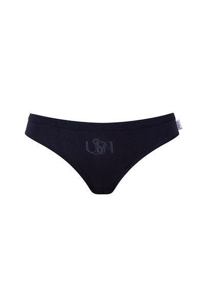 U.S. Polo Assn. US Polo Assn66425 Chiloți pentru femei din bumbac, 3 piese, albastru bleumarin, roșu și albastru bleumarin