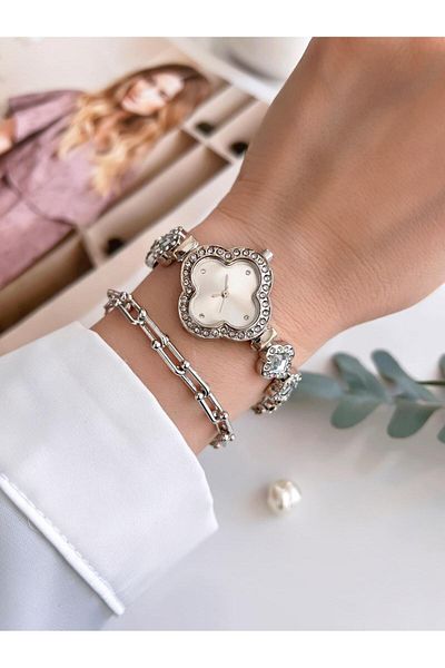 Coliseum   Vintage Series Full Stone Women's Wristwatch & Bracelet