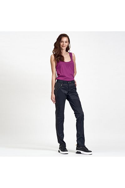 Dkny Jeans Μωβ πλισέ γυναικεία μπλούζα