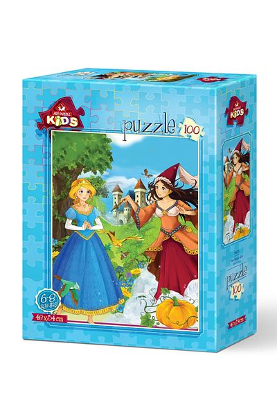 Art Puzzle Magic Girl 100 Piece Puzzle