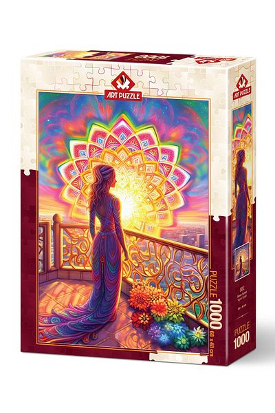Art Puzzle Flower of Life 1000 Piece Puzzle