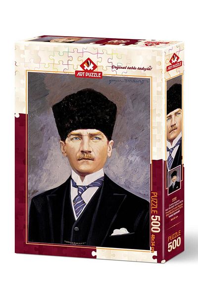 Art Puzzle President Gazi Mustafa Kemal Atatürk 500 Piece Puzzle