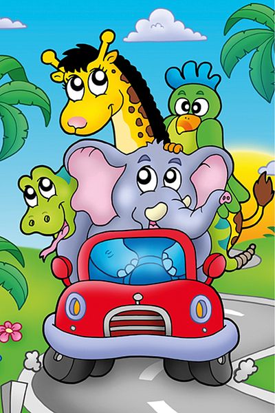 Art Puzzle Art Kids Captain Elephant 16 Piece Wooden Puzzle